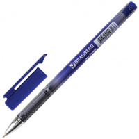 Ручка шариковая Brauberg Profi-Oil синяя, 0.7мм, корпус с принтом