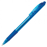 Ручка шариковая автоматическая Pentel BK417 синяя, 0.27мм, синий корпус