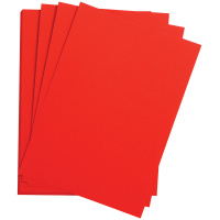 Цветная бумага Clairefontaine Etival color маковый, 500х650мм, 24 листа, 160г/м2, легкое зерно