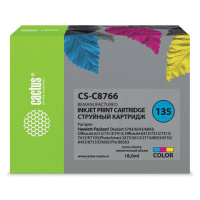 Картридж струйный Cactus CS-C8766 №135, 15мл, цветной
