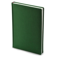 Ежедневник недатированный Альт Velvet зеленый, А5+, 136 листов, кожзам