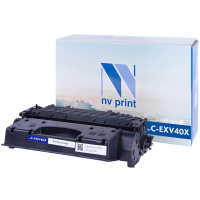 Картридж лазерный Nv Print C-EXV40X черный, для Canon iR-1133/iR-1133A/iR-1133iF