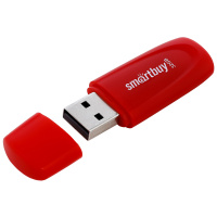 Память Smart Buy 'Scout'  32GB, USB 2.0 Flash Drive, красный