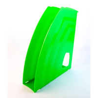 Накопитель для бумаг вертикальный Attache Fantasy А4, 70мм, зеленый