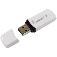 USB флешка Smartbuy Paean 16Gb, 15/5 мб/с, белый