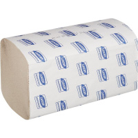 Бумажные полотенца Luscan Professional листовые, светло-серые, V укладка, 1 слой, 250шт, 20 упаковок