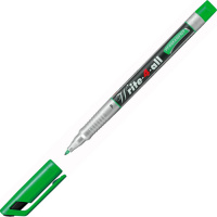 Маркер перманентный Stabilo Write-4-All зеленый, 0.7мм, круглый наконечник