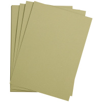 Цветная бумага Clairefontaine Etival color миндально-зеленый, 500х650мм, 24 листа, 160г/м2, легкое з