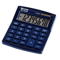 Калькулятор настольный Eleven SDC-805NR-NV темно-синий, 8 разрядов