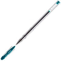 Ручка гелевая Attache City зеленая, 0.5мм