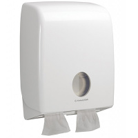 Диспенсер для туалетной бумаги листовой Kimberly-Clark Aquarius 6990, белый