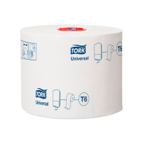 Туалетная бумага Tork Universal T6, 127540, в рулоне, 135м, 1 слой, белая