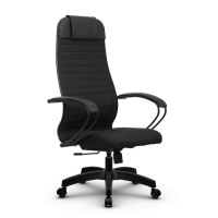 Кресло офисное Метта B 1b 27/K130, ткань, черная, крестовина пластик 17831