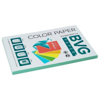 Цветная бумага для принтера Bvg Pastel зеленая, А4, 100 листов, 80г/м2