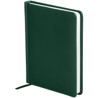 Ежедневник недатированный Officespace Winner зеленый, А6, 136 листов, гладкий матовый, обложка с пор