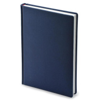 Ежедневник недатированный Альт Velvet темно-синий, А5+, 136 листов, иск. кожа