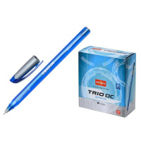 Ручка шариковая Unimax Trio DC tinted 0,7мм, син, масл, неавтом.
