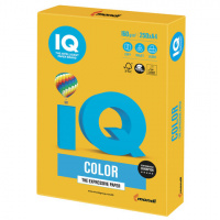 Цветная бумага для принтера Iq Color intensive солнечно-желтая, А4, 250 листов, 160г/м2, SY40
