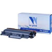 Картридж лазерный Nv Print TN2080T, черный, совместимый