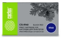 Картридж матричный Cactus CS-IR40 черный/красный, для Citizen IR40T/IR50 CX123/CX120