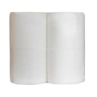 Бумага туалетная 2сл бел 100%цел, 50м, 4рул/уп