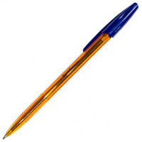 Шариковая ручка Erich Krause R-301 Amber синяя, 1мм, 31058