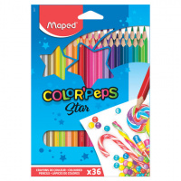 Набор цветных карандашей Maped Color'Peps 36 цветов, 832017