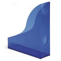 Накопитель вертикальный для бумаг Durable Rack Basic А4, 73мм, голубой, 1701712540