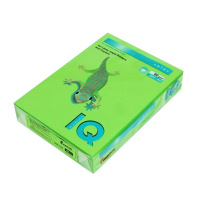 Цветная бумага для принтера Iq Color intensive ярко-зеленая, А4, 500 листов, 80г/м2, MA42