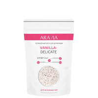 Пленочный воск для депиляции Aravia Vanilla-Delicate, для интимных зон, в гранулах, 1кг, полимерный