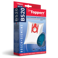 Пылесборник для пылесосов Topperr BS20, Bosch, Siemens, 4шт/уп