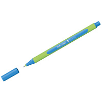 Ручка капиллярная Schneider Line-Up голубая, 0.4мм, салатовый корпус