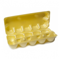Контейнер для яиц Артпласт Эконом 10 ячеек, желтый
