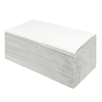 Бумажные полотенца Merida V-Премиум листовые, V-сложение, 200шт, 2 слоя, белые, 18 пачек, BP1503