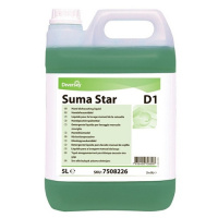 Средство для замачивания посуды Suma Star D1 5л, и ручного мытья, 7508226
