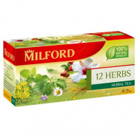 Чай Milford 12 Herbs, травяной, 20 пакетиков