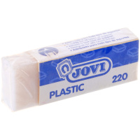 Ластик JOVI 'Plastic', прямоугольный, пластик, 63*23*11мм, картонный футляр