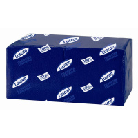 Салфетки сервировочные Luscan Profi Pack синие, 24х24см, 1 слой, 400шт