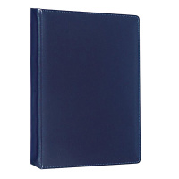 Ежедневник недатированный Attache Каньон синий, A4, 176 листов, искусственная кожа