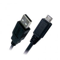 Кабель USB 2.0 Cablexpert A-B-micro 1.8 м, черный, CCP-mUSB2-AMBM