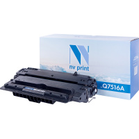 Картридж лазерный Nv Print Q7516A, черный, совместимый