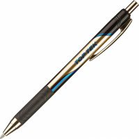 Шариковая ручка Unomax Top Tek Top Tek RT Gold DC синяя, 1мм, масляная основа