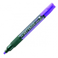 Маркер меловой Pentel SMW26 фиолетовый, 2-4мм, пулевидный/скошенный наконечник, двухсторонний