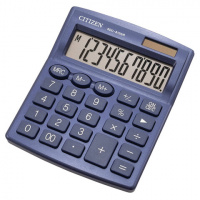 Калькулятор настольный Citizen SDC-810 синий, 10 разрядов