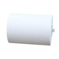Бумажные полотенца Merida Optimum Automatic Mini BP4402, в рулоне, белые, 100м, 1 слой, 11 рулонов