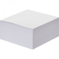 Блок для записей непроклеенный Attache белый, 90х90х50мм