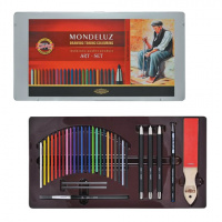 Набор цветных карандашей Koh-I-Noor Mondeluz 32 цвета, в металлической коробке, 3796032001PL
