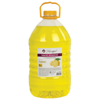 Жидкое мыло наливное Мелодия 5л, лимон, с глицерином