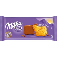 Печенье Milka в молочном шоколаде, 200г
