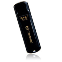 USB флешка Transcend JetFlash 700 64Gb, 90/20 мб/с, черный